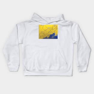 Yellow Birds Kids Hoodie